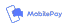 MobilePay logo med mobiltelefon ikon