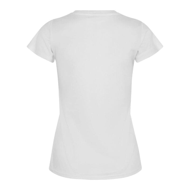 Fitness T-shirt Dame Hvid