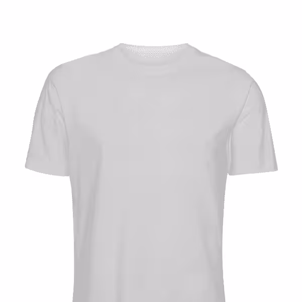 Basic T-shirt Crew Neck - Hvid