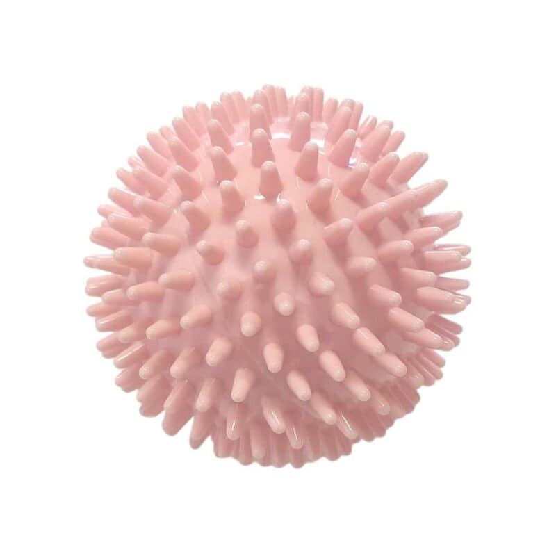Lyserød massagebold med pigge