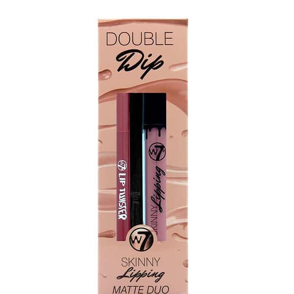W7 Double Dip Skinny Lipping Matte Duo Apples & Pears